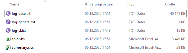 Dossier output dans l'Explorateur Windows